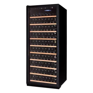 Grand Cru 293 Bottle Single Zone Wine Fridge Black Left Hinge GCWF293SZBLL by Grand Cru, a Wine Fridges for sale on Style Sourcebook
