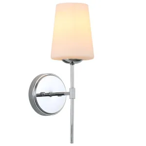 Oriel Lighting Kinbury Wall Light - Chrome by Oriel Lighting, a Outdoor Lighting for sale on Style Sourcebook