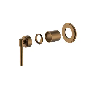 Manhattan Shower Mixer Trim Kit Brushed Copper by Haus25, a Laundry Taps for sale on Style Sourcebook