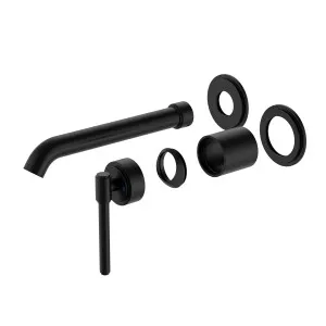 Manhattan Wall Basin Mixer Set Trim Kit Matte Black by Haus25, a Bathroom Taps & Mixers for sale on Style Sourcebook