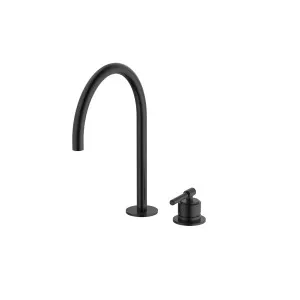 Manhattan Hob Sink Mixer Set Matte Black by Haus25, a Kitchen Taps & Mixers for sale on Style Sourcebook