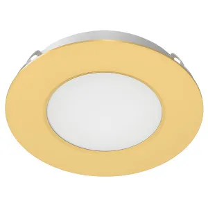 Domus Astra Trio Compact Tricolour LED Downlight - Satin Brass by Domus, a Lighting for sale on Style Sourcebook