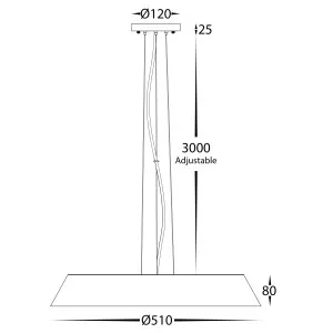 Havit Noyer Contemporary Natural Walnut Timber LED Pendant - Large by Havit, a Lighting for sale on Style Sourcebook