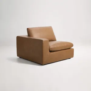 Hudson Left Arm Modular, Tuscany Tan, by Lounge Lovers by Lounge Lovers, a Sofas for sale on Style Sourcebook
