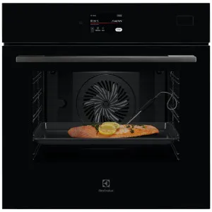 Electrolux 60cm Series 800 Full Steam Black Glass EVES6810BF by Electrolux, a Ovens for sale on Style Sourcebook