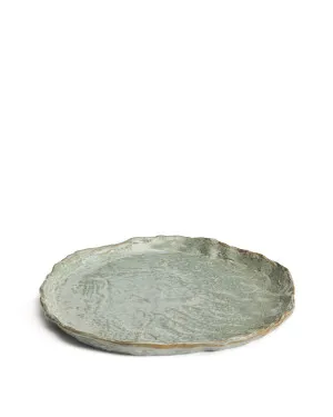 Alenia flat plate in grey ceramic by null, a Dinner Sets for sale on Style Sourcebook