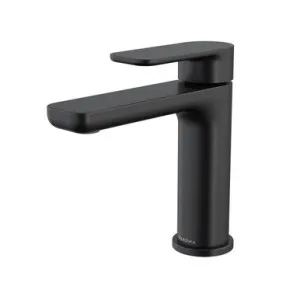 Luna II Basin Mixer | Made From Brass In Black By Caroma by Caroma, a Bathroom Taps & Mixers for sale on Style Sourcebook