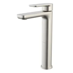 Luna II Tower Basin Mixer | Made From Brass In Brushed Nickel By Caroma by Caroma, a Bathroom Taps & Mixers for sale on Style Sourcebook