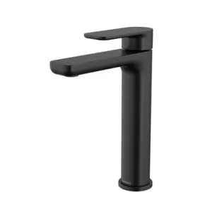 Luna II Mid Basin Mixer | Made From Brass In Black By Caroma by Caroma, a Bathroom Taps & Mixers for sale on Style Sourcebook