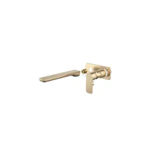 Luna II Easyswitch Wall Basin Or Bath Mixer Trim Kit (Only) 220mm Brushed | Made From Brass/Brushed Brass By Caroma by Caroma, a Bathroom Taps & Mixers for sale on Style Sourcebook