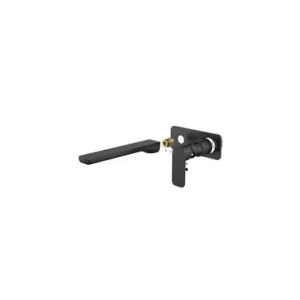 Luna II Easyswitch Wall Basin Or Bath Mixer Trim Kit (Only) 220mm | Made From Brass In Black By Caroma by Caroma, a Bathroom Taps & Mixers for sale on Style Sourcebook