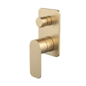 Luna II Easyswitch Bath Or Shower Mixer With Diverter (Complete Kit) Brushed | Made From Brass/Brushed Brass By Caroma by Caroma, a Bathroom Taps & Mixers for sale on Style Sourcebook
