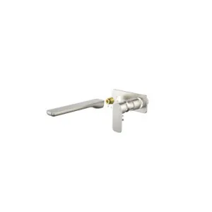 Luna II Easyswitch Wall Basin Or Bath Mixer Trim Kit (Only) 220mm | Made From Brass In Brushed Nickel By Caroma by Caroma, a Bathroom Taps & Mixers for sale on Style Sourcebook