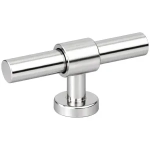 Turner Hastings Arla Fanetta T-Bar Cabinetry Handle - Chrome FA75CB-CH by Turner Hastings, a Bathroom Storage Cabinets for sale on Style Sourcebook