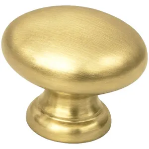 Turner Hastings Arla Tutto Knob Cabinetry Handle - Brushed Brass TUK35CB-BB by Turner Hastings, a Bathroom Storage Cabinets for sale on Style Sourcebook