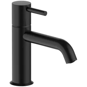 Fantini Nostromo Pin Lever Basin Mixer - Matte Black 5013E804WFZ by Fantini, a Kitchen Taps & Mixers for sale on Style Sourcebook