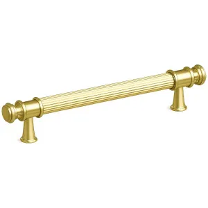 Turner Hastings Arla Verona 128mm Cabinetry Handle - Brushed Brass VE128CB-BB by Turner Hastings, a Bathroom Storage Cabinets for sale on Style Sourcebook