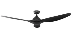 Fanco Horizon 64" Smart DC Ceiling Fan with Remote - Black by Fanco, a Ceiling Fans for sale on Style Sourcebook
