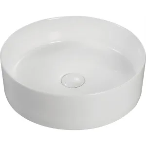 BT Arial Round Vessel Basin NTH Gloss White 410 by BEAUMONTS, a Basins for sale on Style Sourcebook
