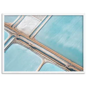 Salt Flats at Shark Bay II - Art Print by Print and Proper, a Prints for sale on Style Sourcebook