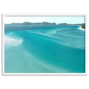 Whitehaven Shifting Waters II - Art Print by Print and Proper, a Prints for sale on Style Sourcebook
