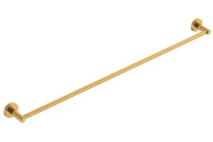 Soul Single Towel Rail 900mm, Brushed Brass by ADP, a Towel Rails for sale on Style Sourcebook