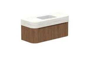 Surry 1200 Wall Hung Centre Bowl, Wall Hung, Florentine Walnut, Imperial by ADP, a Vanities for sale on Style Sourcebook