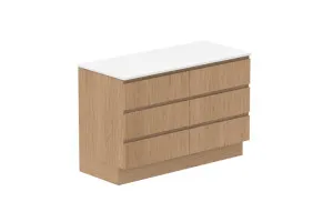 All Drawer 1350 Floor Cabinet - Boston Oak by ADP, a Laundry for sale on Style Sourcebook