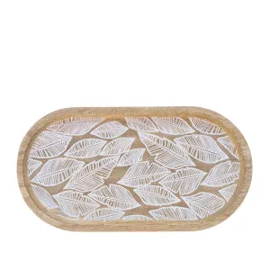 J.Elliot Maya oval serving tray 30x16cm natural by J Elliot, a Platters & Serving Boards for sale on Style Sourcebook