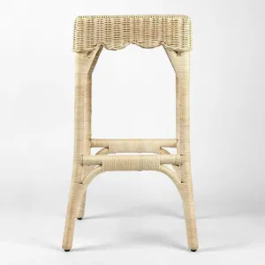 Belle Bar Stool Natural Outdoor Undercover by Florabelle Living, a Bar Stools for sale on Style Sourcebook