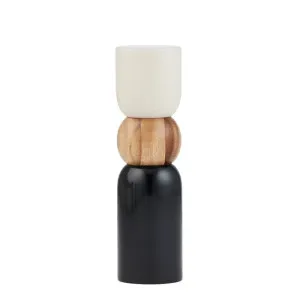 Pisces Wood S&P Grinder 5.5x20cm Black by Coast to Coast, a Utensils & Gadgets for sale on Style Sourcebook