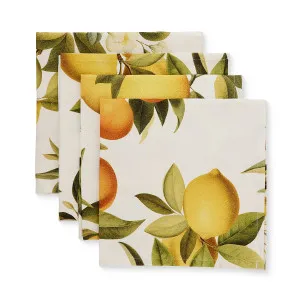 Set/4 Citrus Grove Napkin Set by Madras Link, a Napkins for sale on Style Sourcebook