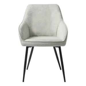 Vigo Dining Chair in Brego Silver / Black by OZ Design, a Dining Chairs for sale on Style Sourcebook