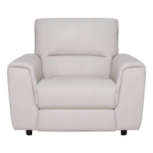 Dakota Recliner Armchair in Leather Frost by OZ Design, a Chairs for sale on Style Sourcebook