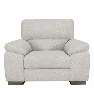 Benson Arm Chair in Cobble Linen by OZ Design, a Chairs for sale on Style Sourcebook