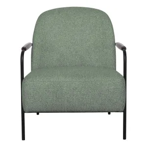 Lottie Occasional Chair in Cobble Green / Black by OZ Design, a Chairs for sale on Style Sourcebook