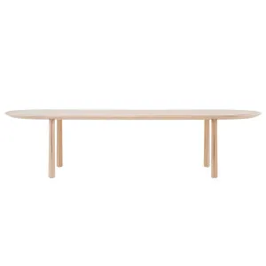 De La Espada Elliot GZ Oblong Dining Table - White Oiled Ash 051GZWOA by De La Espada, a Dining Tables for sale on Style Sourcebook
