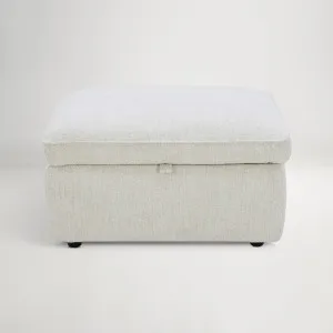 Abode Fabric Storage Ottoman, Vue Sand, by Lounge Lovers by Lounge Lovers, a Ottomans for sale on Style Sourcebook