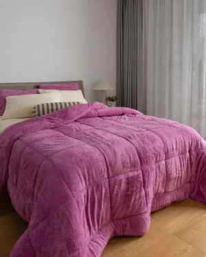 Crocus Snuggle Fleece Comforter Set by null, a Quilts & Bedspreads for sale on Style Sourcebook