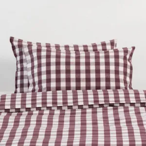 CoziCotton Quilt Cover Set - Cotton, Queen, Deep Plum - Canningvale by Canningvale_CoziCotton, a Sheets for sale on Style Sourcebook