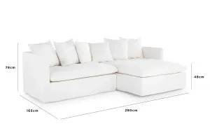 Santa Monica Right Chaise Sofa, Florence Marine, by Lounge Lovers by Lounge Lovers, a Sofas for sale on Style Sourcebook