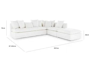Santa Monica Corner Sofa, Grey, by Lounge Lovers by Lounge Lovers, a Sofas for sale on Style Sourcebook