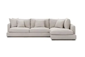 Long Beach Right Corner Sofa, Grey, by Lounge Lovers by Lounge Lovers, a Sofas for sale on Style Sourcebook
