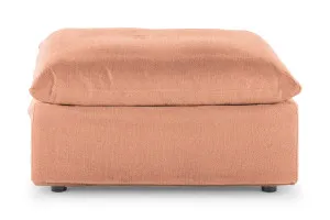 Santa Monica Ottoman, Florence Clay, by Lounge Lovers by Lounge Lovers, a Ottomans for sale on Style Sourcebook