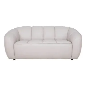 Phoebe 2 Seater Sofa in Leather Frost by OZ Design, a Sofas for sale on Style Sourcebook