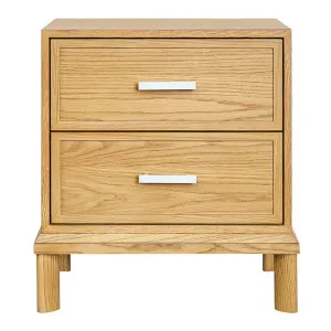 Jill Bedside Table - Small Oak by CAFE Lighting & Living, a Bedside Tables for sale on Style Sourcebook