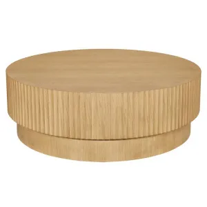 Avery Round Coffee Table - Natural Oak by CAFE Lighting & Living, a Coffee Table for sale on Style Sourcebook