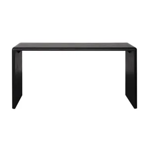 Radcliff Oak Console Table - Black by CAFE Lighting & Living, a Console Table for sale on Style Sourcebook