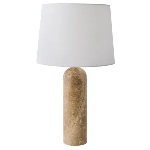 Westmont Marble Table Lamp - Moscato Beige by CAFE Lighting & Living, a Table & Bedside Lamps for sale on Style Sourcebook