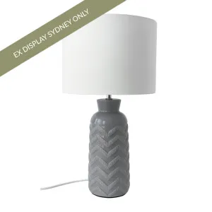 Divisa Table Lamp - Pearl Blue - OUTLET NSW by CAFE Lighting & Living, a Lamps for sale on Style Sourcebook